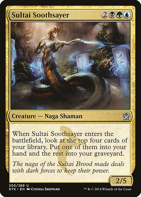 Sultai Soothsayer (Khans of Tarkir #205)