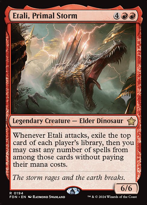 Etali, Primal Storm (Foundations Promos #194p)