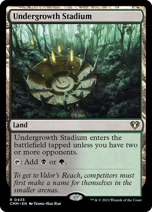 Undergrowth Stadium (Commander Masters #435)