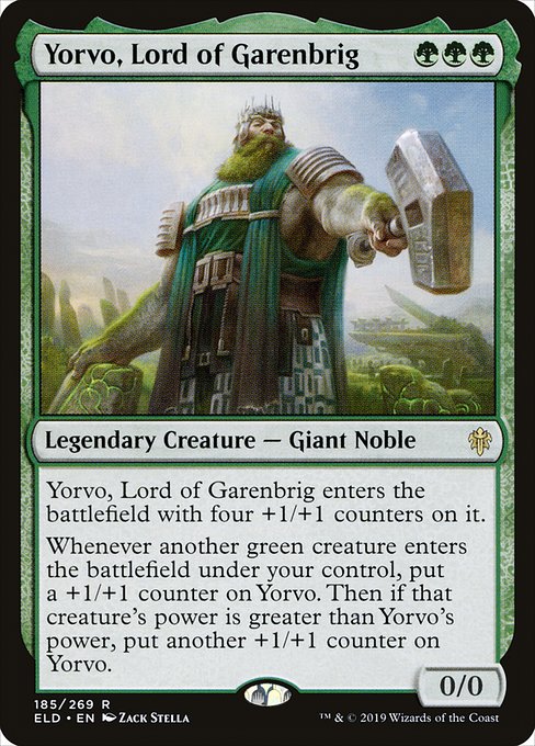 Yorvo, Lord of Garenbrig (Throne of Eldraine #185)