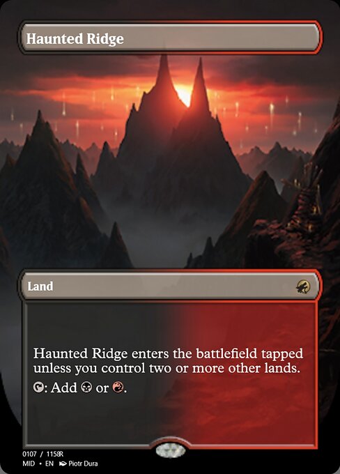Haunted Ridge (Magic Online Promos #94094)
