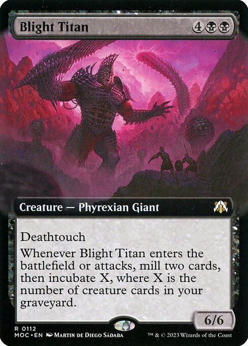 Blight Titan (March of the Machine Commander #112)