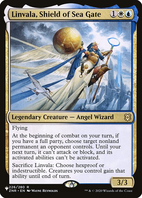 Linvala, Shield of Sea Gate (The List #ZNR-226)