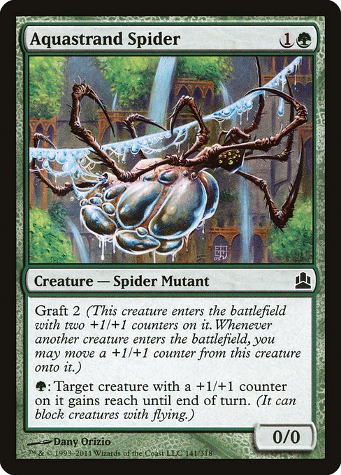 Aquastrand Spider (Commander 2011 #141)