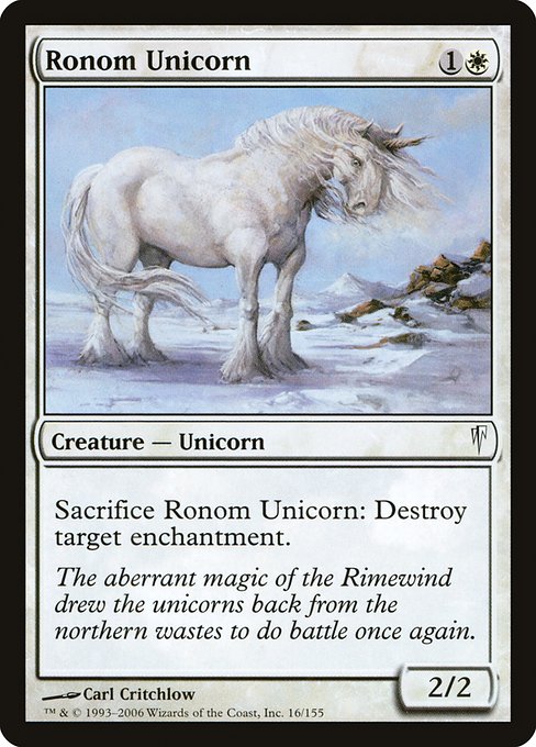 Ronom Unicorn (Coldsnap #16)
