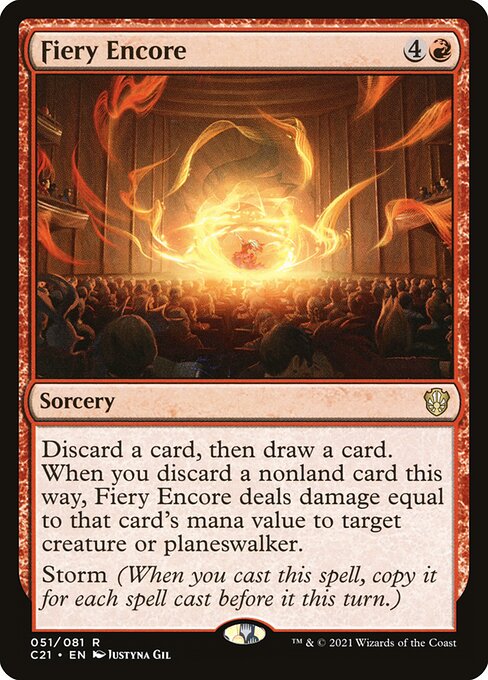Fiery Encore card image
