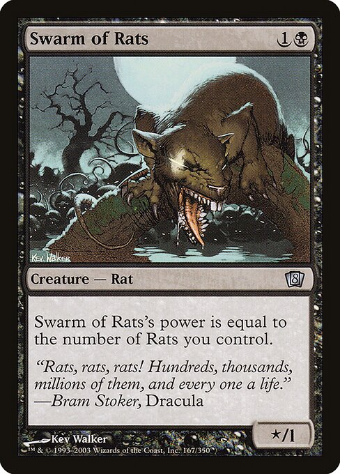 Swarm of Rats (Eighth Edition #167★)