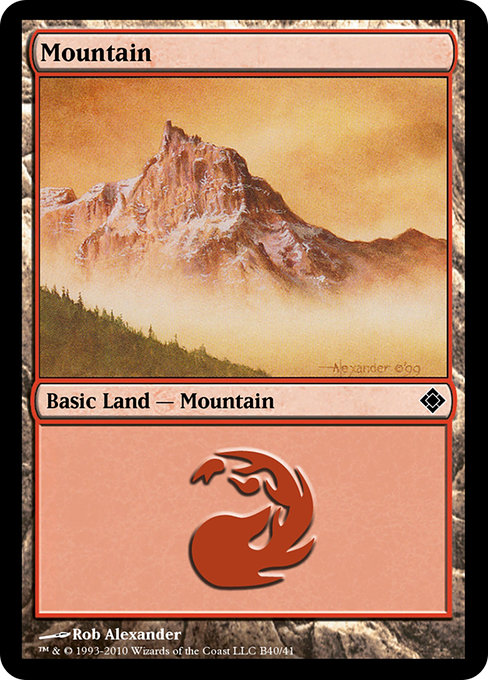 Mountain (Magic Online Theme Decks #B40)