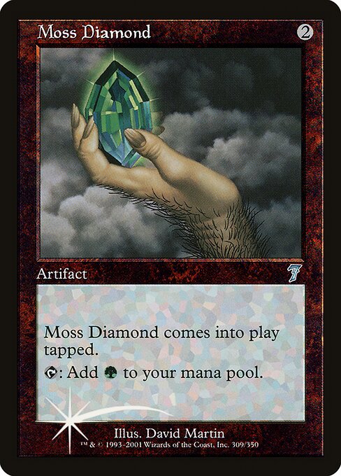 Moss Diamond (Seventh Edition #309★)