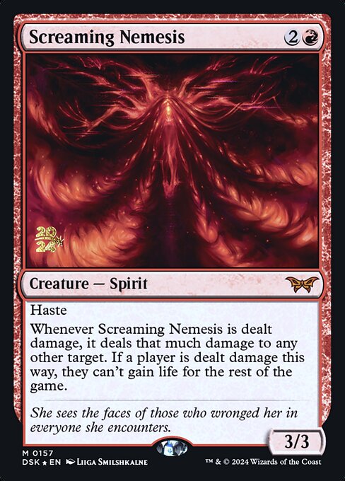 Screaming Nemesis (Duskmourn: House of Horror Promos #157s)