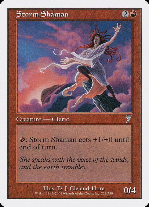 Shamane de l'orage|Storm Shaman