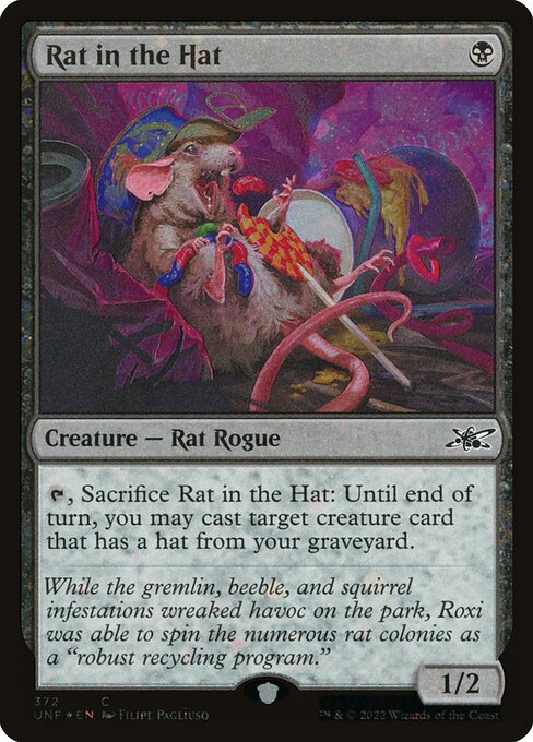 Rat in the Hat card image