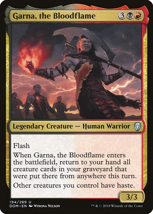 Garna, the Bloodflame card image