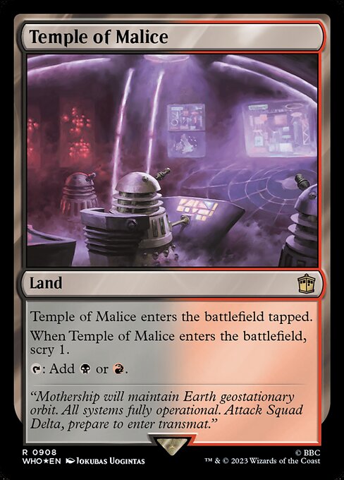 Temple of Malice (who) 908