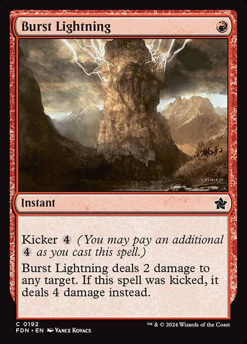 Burst Lightning (Foundations)