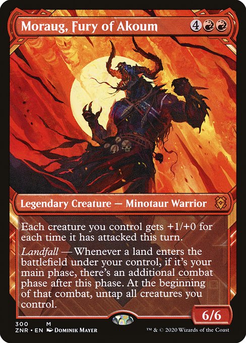 Moraug, Fury of Akoum (Zendikar Rising #300)