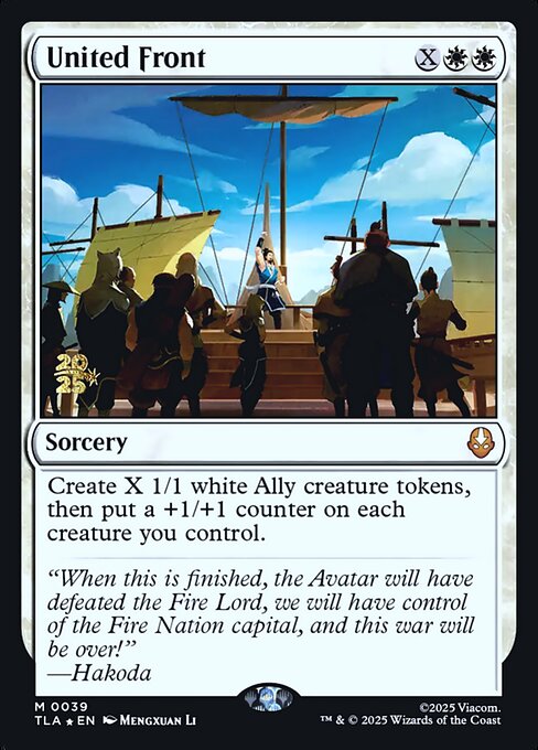 United Front magic the gathering card art