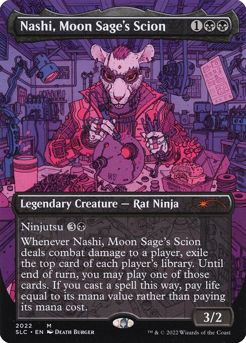 Nashi, Moon Sage's Scion (Secret Lair 30th Anniversary Countdown Kit #2022)