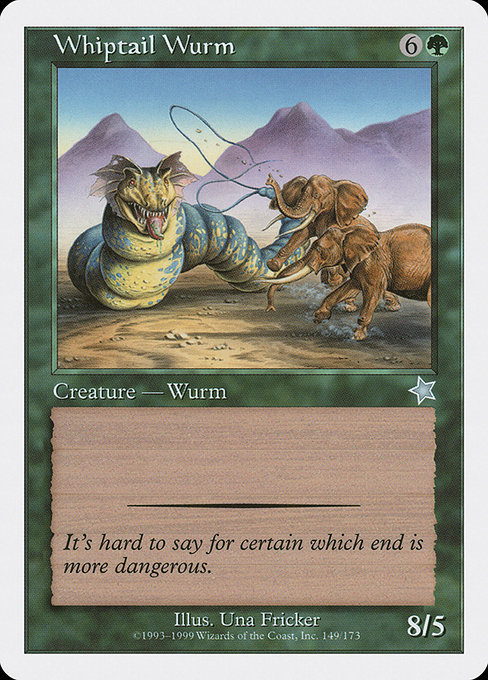 Whiptail Wurm (Starter 1999 #149)