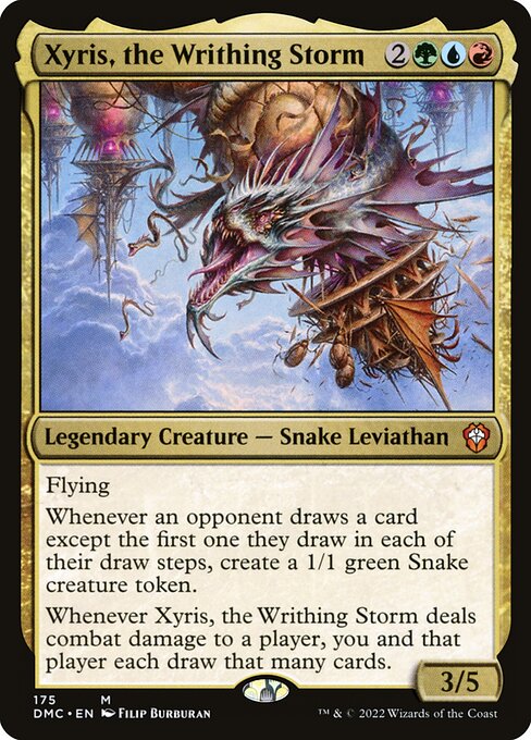 Xyris, the Writhing Storm (Dominaria United Commander #175)