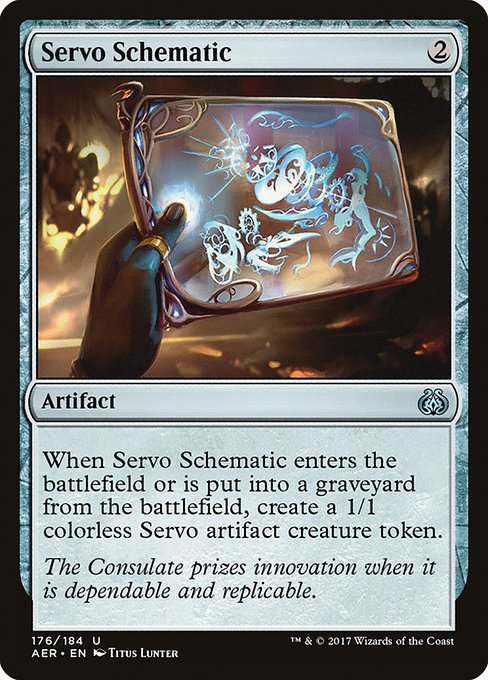 Servo Schematic (Aether Revolt #176)