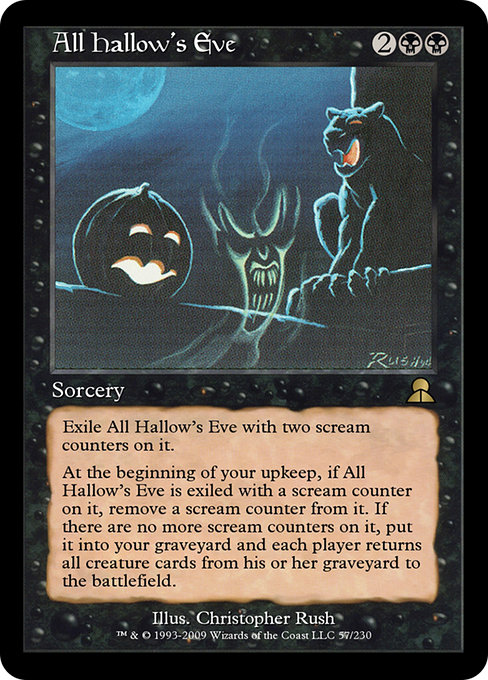 All Hallow's Eve (Masters Edition III #57)