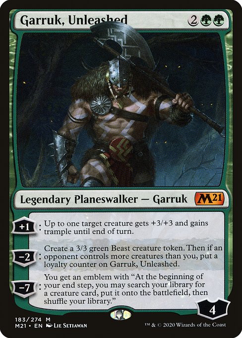 Garruk, Unleashed (m21) 183