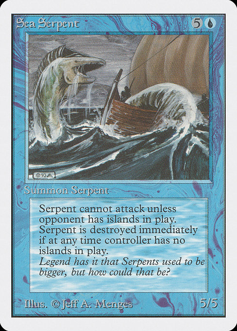 Sea Serpent (Unlimited Edition #77)