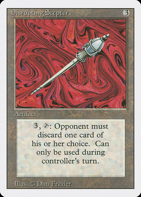 Disrupting Scepter (Revised Edition #245)