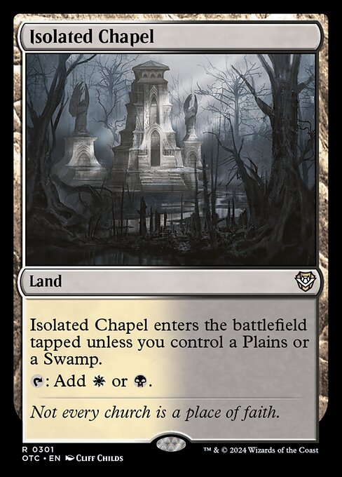 Isolated Chapel (otc) 301