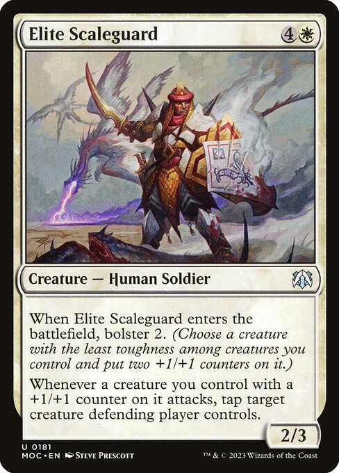 Elite Scaleguard (March of the Machine Commander #181)
