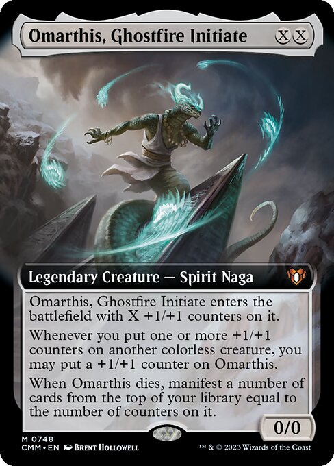 Omarthis, Ghostfire Initiate (Extended Art)