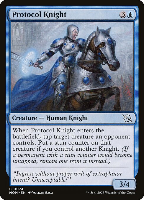 Protocol Knight (March of the Machine #74)