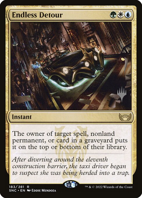 Endless Detour (Streets of New Capenna Promos #183p)