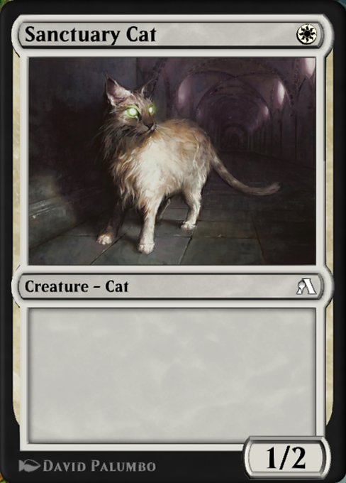 Sanctuary Cat (Arena New Player Experience Cards #8)
