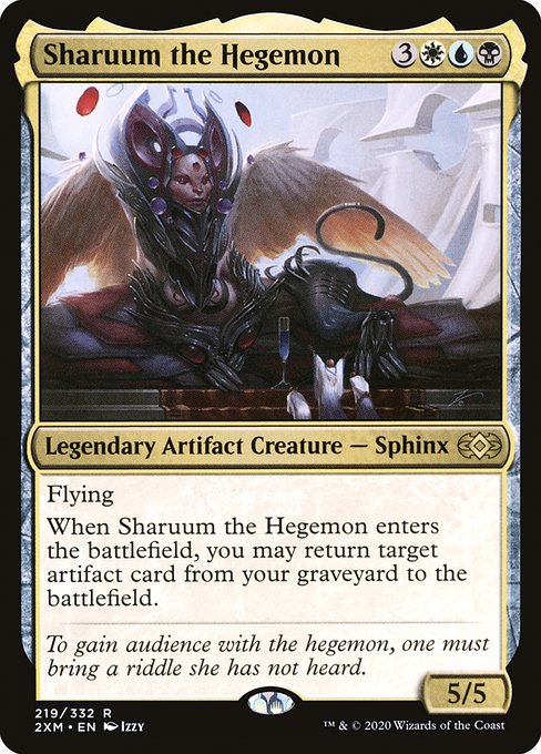 Sharuum the Hegemon (Double Masters #219)