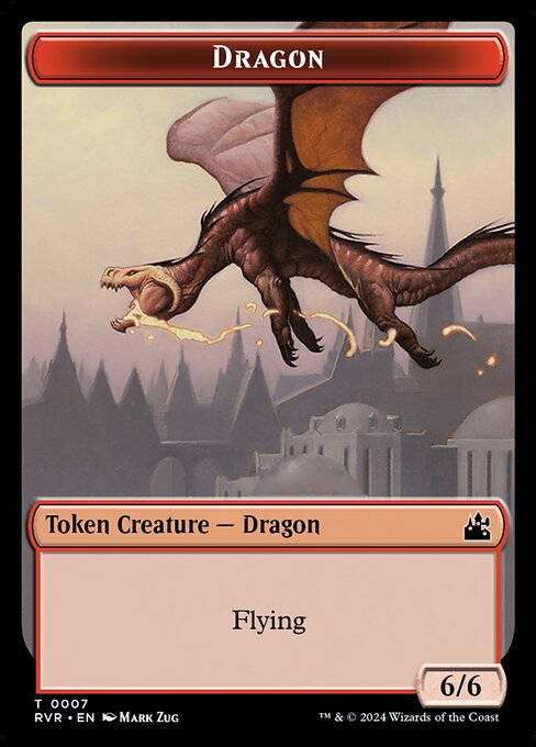 Dragon (Ravnica Remastered Tokens #7)