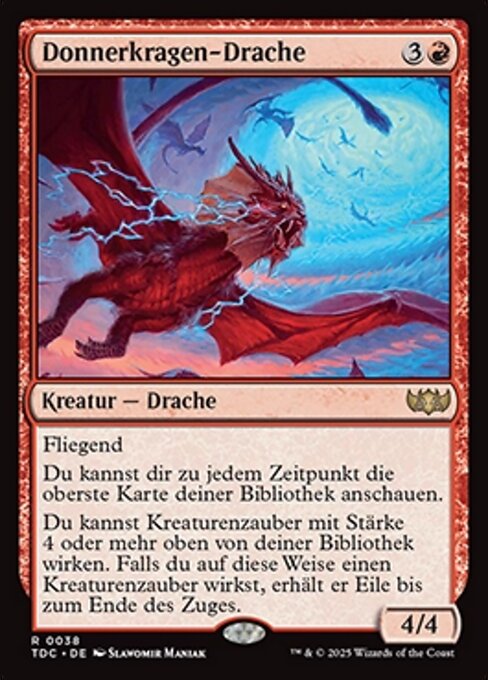 Donnerkragen-Drache