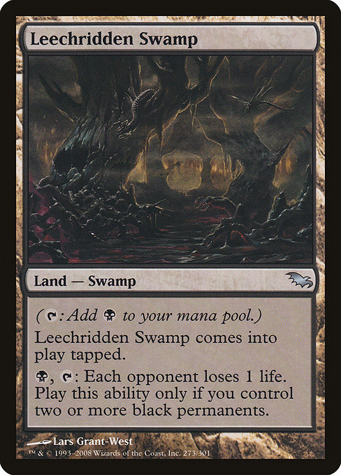 Leechridden Swamp (Shadowmoor #273)
