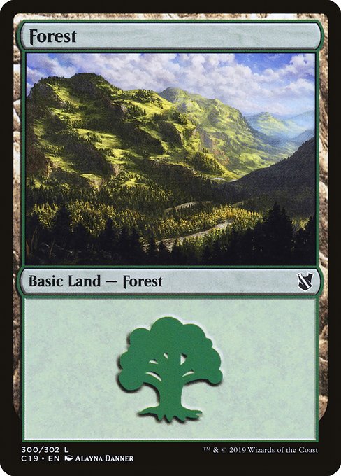 Forest (Commander 2019 #300)