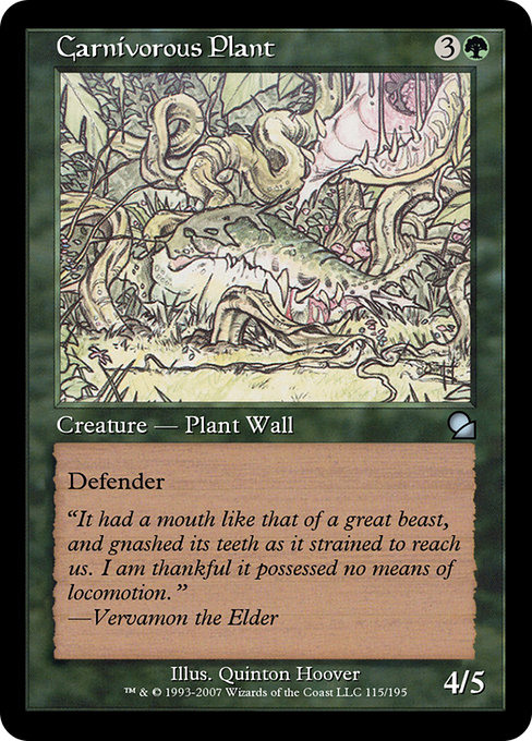 Carnivorous Plant (Masters Edition #115)
