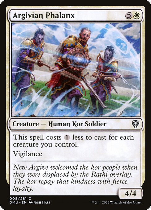 Argivian Phalanx (Dominaria United #5)