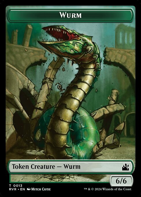 Wurm (Ravnica Remastered Tokens #13)