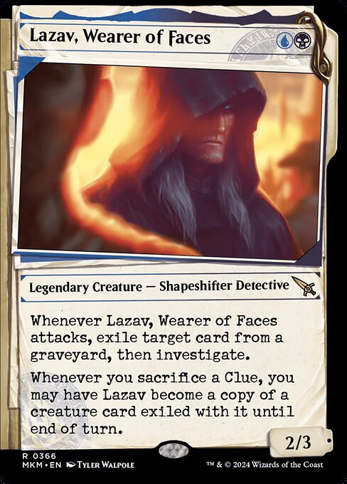 Lazav, Wearer of Faces card image