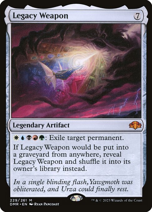 Legacy Weapon (Dominaria Remastered #229)