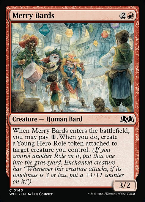 Merry Bards card image