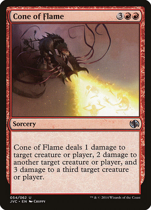 Cone of Flame (Duel Decks Anthology: Jace vs. Chandra #54)