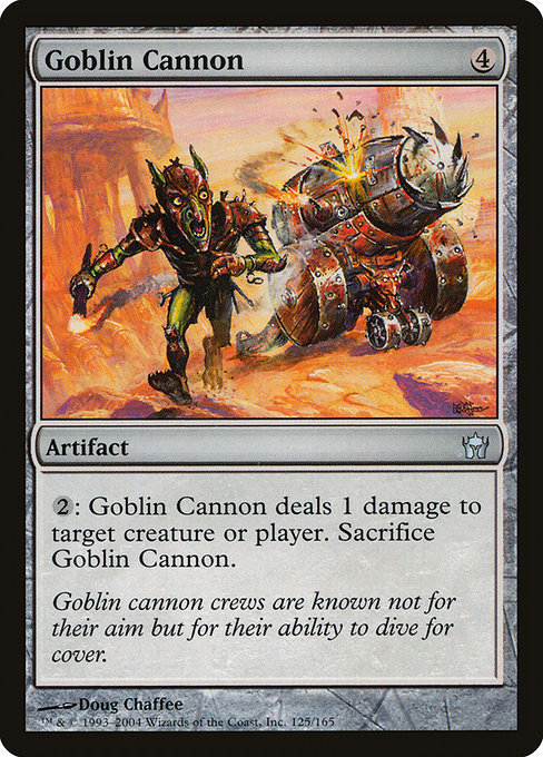 Canon gobelin|Goblin Cannon