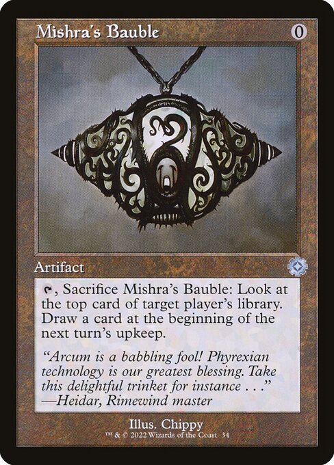 Mishra's Bauble (The Brothers' War Retro Artifacts #34)