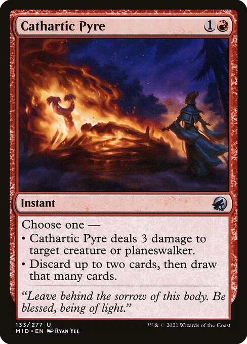 Cathartic Pyre (Innistrad: Midnight Hunt)